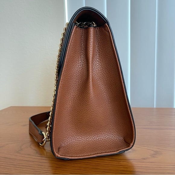 Simply Noelle Brown Faux Leather Shoulder/Crossbody Bag - Picture 5 of 16